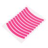 Senrusa Kids Balance Bike Reflective Stickers Bike Wheel Adhesive Decals Tape Safety Strips Balance Bike Accessories (Pink) view 1