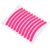Senrusa Kids Balance Bike Reflective Stickers Bike Wheel Adhesive Decals Tape Safety Strips Balance Bike Accessories (Pink) view 2