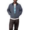 Xingfenly Streetwear Stylish Jacket Coat Autumn Patchwork Turn-down Collar Cardigan Men Long Sleeve Zipper Jackets s3 Grey8 M view 1