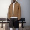 Xingfenly Streetwear Stylish Jacket Coat Autumn Patchwork Turn-down Collar Cardigan Men Long Sleeve Zipper Jackets s3 Grey8 M view 2