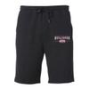 CornBorn Mississippi State Bulldogs Jogger Shorts - Premium Fleece MSU Bulldogs 3-Stripe - Black - XL view 1