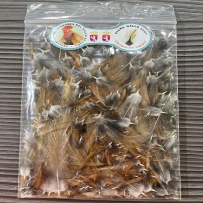 Genrico Feather Live Rooster Lion Neck HACKLES/Live Lion Rooster Feather FOR Tying Flies,Nymphs and PELLETS