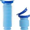 Pee Bottles for Men and Women, Adjustable Emergency Urinal 750ml, Car Pee Bottle, Portable Toilet for Car, Shrinkable Mobile Toilet, Urine Bottle for Travelling, Traffic Jams & Hiking view 1
