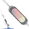 RJDOUJIN Fishing Flashers, 4.5In Fishing Dodger for Trolling Salmon, 26g Fishing Lures with Lights for Freshwater, Fishing Dodgers and Flashers, Fishing Dodgers for Trolling(Color 12,8pcs) view 3