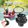 4PCS Air Mattress Cap Replacement,Boston Valve Adapter, Boston Valve Replacement,Inflatable Boat Air Valve,Paddle Board Breather Valve Kayaks One-Way Universal Fit Air Valve Replacement Parts view 2