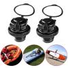 4PCS Air Mattress Cap Replacement,Boston Valve Adapter, Boston Valve Replacement,Inflatable Boat Air Valve,Paddle Board Breather Valve Kayaks One-Way Universal Fit Air Valve Replacement Parts view 3