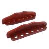 Fockety 6 Hole Wood Wall Mount Pool Holder, Wall Mounted Pool Stick Rack Organizer for Game Room, Holds 6 Cues, Wall Mounted Pool Stick Holder for Game Room view 1