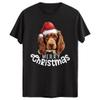 Soft Cotton Christmas T-Shirt Sweatshirt 200+ Dog Breed Funny Holiday Kids Unisex Adult Gift Sussex Spaniel view 1