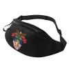 West Point Military Academy West Point Academy Logo Unisex Leisure Waist Bag Outdoor Sports Running Waist Bag Business Travel Mobile Phone Bag view 1