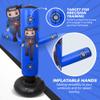 PUNCHO Punching Bag for Kids - 63" Kid Boxing Bag Set & Birthday Gift: Kids Punching Bags 3-8 with Gloves, Pump, PUNCHO eBook - Inflatable Punching Bag for Kid 8-12 with 5 Targets for Speed Boxing view 2