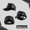 ALLNTRENDS The Evil Empire Hat NY Baseball Fans Trucker Embroidered Snapback (Neon Orange) view 3