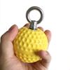 Boxwizard Rock Climbing Grip Grips with Straps, Nonslip Hand Grips, Chin Up Bar Strength Training Exerciser, (Yellow&Black) view 4
