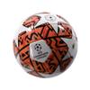 UEFA Champions League Patterned Soccer Ball (5) (White/Orange/Black) view 1