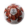 UEFA Champions League Patterned Soccer Ball (5) (White/Orange/Black) view 3