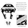 2 Pieces Scrub Caps Women Scrub Cap Men Surgical Bouffant Caps for Women for Hospital Bones Skulls Punk Multicoloured view 4