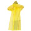 Raincoats for Kids,Portable Reusable Rain Ponchos with Hood Children's (Yellow, One Size Uniform Size(for Children)) view 1
