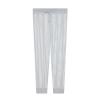 Men's Mesh Fishnet Pants See Through Stretchy Muscle Leggings Drawstring Sleep Lounge Thermal Bottoms White view 3