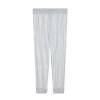 Men's Mesh Fishnet Pants See Through Stretchy Muscle Leggings Drawstring Sleep Lounge Thermal Bottoms White view 4