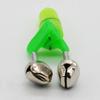 GANPUB 3Pcs Green Fishing Accessories Fishing Rod Tip Bite Alert Alarm Twin Bells with Night LED Light Lamp Fishing Bite Indicators Hunting and Fishing Tools view 4