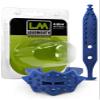 Loudmouth Football Mouth Guard - 3D SpikeSurge Football Mouthpiece with Strap, Fits Adult & Youth, Mouth Guard Football Accessories (Tiger Navy Blue) view 1