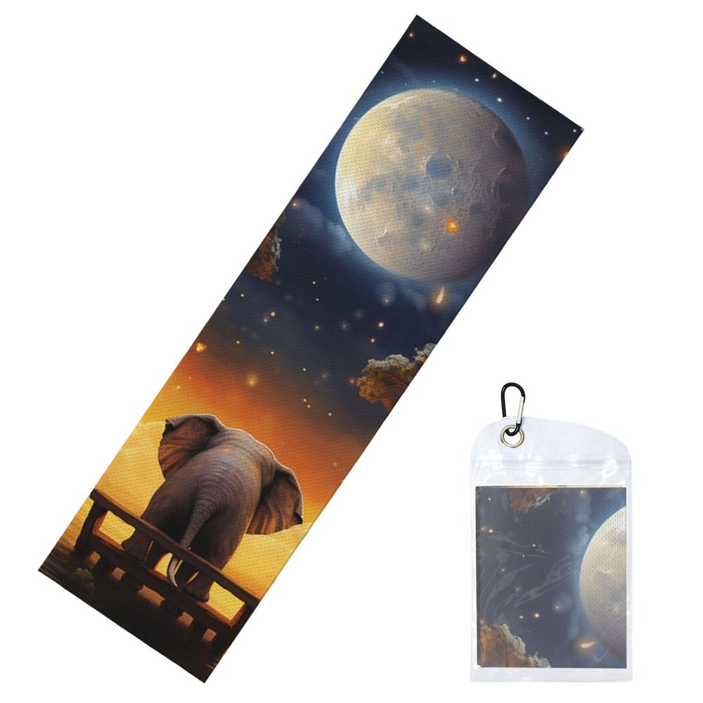 HCLYvexiria Cooling Towel (40"x12") Ice Towel Animal Elephant Owl Cooling Towel for Neck Microfiber Cold Towel for Workout Soft Breathable Stay Cool Rags for Yoga Golf Gym Fitness