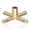 equlup Pool Cue Head Bridge, Metal Anti Slip Billiards Snooker Pool Cue Rest Bridge Head Holder Billiard Accessory for Pool Table Rack (Cross) view 1