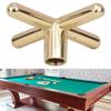 equlup Pool Cue Head Bridge, Metal Anti Slip Billiards Snooker Pool Cue Rest Bridge Head Holder Billiard Accessory for Pool Table Rack (Cross) view 3