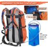 HUIOP Hydration Backpack Hiking Hydration Daypack Rucksack for Hiking Cycling Running view 3