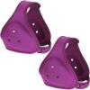 Jerify 2 Pcs Wrestling Headgear for Kids Youth Soft Grappling Headgear Wrestling Adjustable Ear Guard Protective(Dark Red) view 1