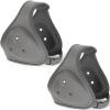 Jerify 2 Pcs Wrestling Headgear for Kids Youth Soft Grappling Headgear Wrestling Adjustable Ear Guard Protective(Grey) view 1