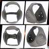 Jerify 2 Pcs Wrestling Headgear for Kids Youth Soft Grappling Headgear Wrestling Adjustable Ear Guard Protective(Grey) view 4