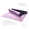 agoy PRO+ WARRIOR - Premium Non-Slip Yoga Mat - Eco-Conscious Design - PU Surface With Wet/Dry Grip+ - Focus Alignment  Natural Tree Rubber Base - Portable Standard Size, Ideal For Any Yoga Practice view 3