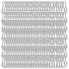100PCS 3" Carabiner, M8x 5/16" Heavy Duty Galvanized Steel Spring Snap Hook Carabiner Clips, with 500LBS Load Capacity for Camping Hiking Hammock Swing and Outdoor Activities view 1