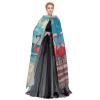 DRTGEDS Flock Of Red Flamingos On The Beach Hooded Cloak Unisex Cape Halloween Christmas Vampire Witch Cloak Costumes Party Cape view 3