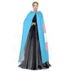 Juiimr LGBTQ Transgender Trans Rights Human Flag Long Hooded Cape Cloak For Halloween Carnival Theme Party Cosplay Costume Decor view 3