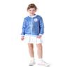 Disney Frozen Elsa Toddler Girls Sequin Jacket Bomber Varsity School Kids Fall Clothes Sparkly Lightweight Sweatshirt Button up Party Coat 4-5 Years view 2