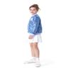 Disney Frozen Elsa Toddler Girls Sequin Jacket Bomber Varsity School Kids Fall Clothes Sparkly Lightweight Sweatshirt Button up Party Coat 4-5 Years view 3