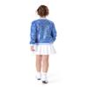 Disney Frozen Elsa Toddler Girls Sequin Jacket Bomber Varsity School Kids Fall Clothes Sparkly Lightweight Sweatshirt Button up Party Coat 4-5 Years view 4