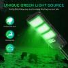Hog Lights for Night Hunting, Zuomeng Solar Green Light, Motion Activated Feeder Light with 300ft Remote Alarm, Outdoor Wireless Lighting for Boar, Deer view 2