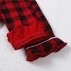 ZFTTZYMX Baby Kids Plaid Outfit Long Sleeve Button Down Shirts + Long Pants Child Christmas Family Matching Clothes Set 2pcs view 3