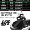 Bucklos KEO Pedals for Road Bike - Compatible with Look Keo Bicycle Clip Sealed Bearing Nylon/Carbon Ultegra Clipless Pedals for Indoor Cycling (9/16") view 3