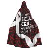 Juiimr Sickle Cell Awareness Month Long Hooded Cape Cloak For Halloween Carnival Theme Party Cosplay Costume Decor view 1