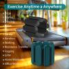 Adjustable Wrist & Ankle Weights Set of 2(1Lbs Each), Premium Silicone Wearable Weight Bracelets, Fits for Yoga, Pilates, Home Gym Workout, Dance, Pool Exercises, Jogging, Cardio, Strength Training (Green) view 4