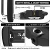 BUCKLOS SPD-SL Pedals PD-R8000 Road Bike Pedals - Bicycle Clipless Titanium Sealed Bearing Nylon/Aluminium Ultegra Clip Pedals Compitable with Shimano SPD-SL Cleats for Indoor Cycling (9/16") view 3