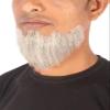 BC GOODS BY Mens Hollywood Synthetic Facial Hair Stylish & Easy Beard, Mix White view 2