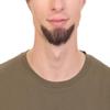 BC GOODS BY Men's Fake Goatee Beard with Human Hair Look Novelty Facial Accessory, Black