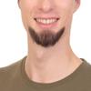 BC GOODS BY Men's Fake Goatee Beard with Human Hair Look Novelty Facial Accessory, Black view 2