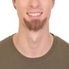 BC GOODS BY Men's Fake Goatee Beard with Human Hair Look Novelty Facial Accessory, Dark Brown view 1