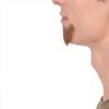 BC GOODS BY Men's Fake Goatee Beard with Human Hair Look Novelty Facial Accessory, Dark Brown view 4