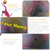KPASON Customized Holographic Glowing Volleyball Size 5 - Personalized Gift With Name/Text for Men Women view 3